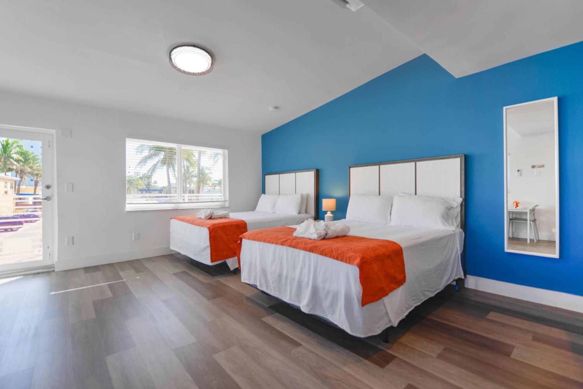 הוליווד Spacious Studio With Balcony And Parking At The Beach -M46 מראה חיצוני תמונה